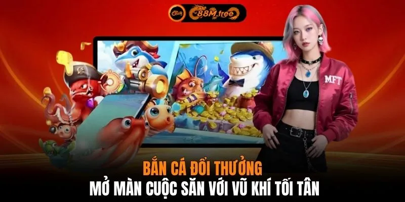 Bắn cá đổi thưởng mở màn cuộc săn với vũ khí tối tân
